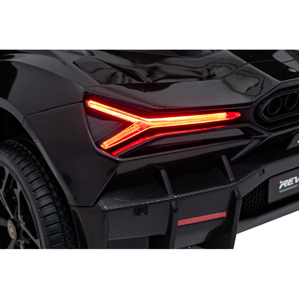 Elektromobilis Lamborghini Revuelto XL STRONG, Black-Elektromobiliai vaikams, Mašinos-e-vaikas