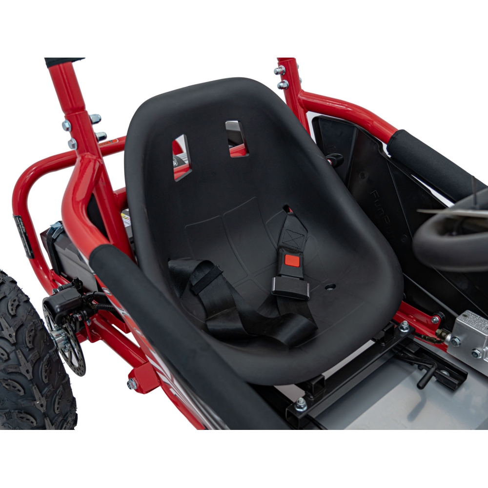Pojazd Gokart Elektryczny MAIGHTY Czerwony