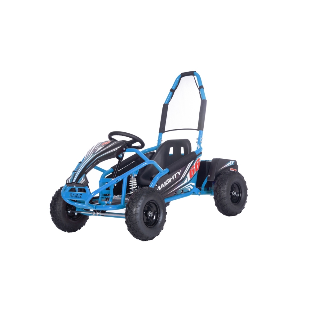 Elektrinis kartingas MAIGHTY, Blue-Elektromobiliai vaikams, Kartingai vaikams-e-vaikas