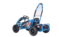 Elektrinis kartingas MAIGHTY, Blue-Elektromobiliai vaikams, Kartingai vaikams-e-vaikas
