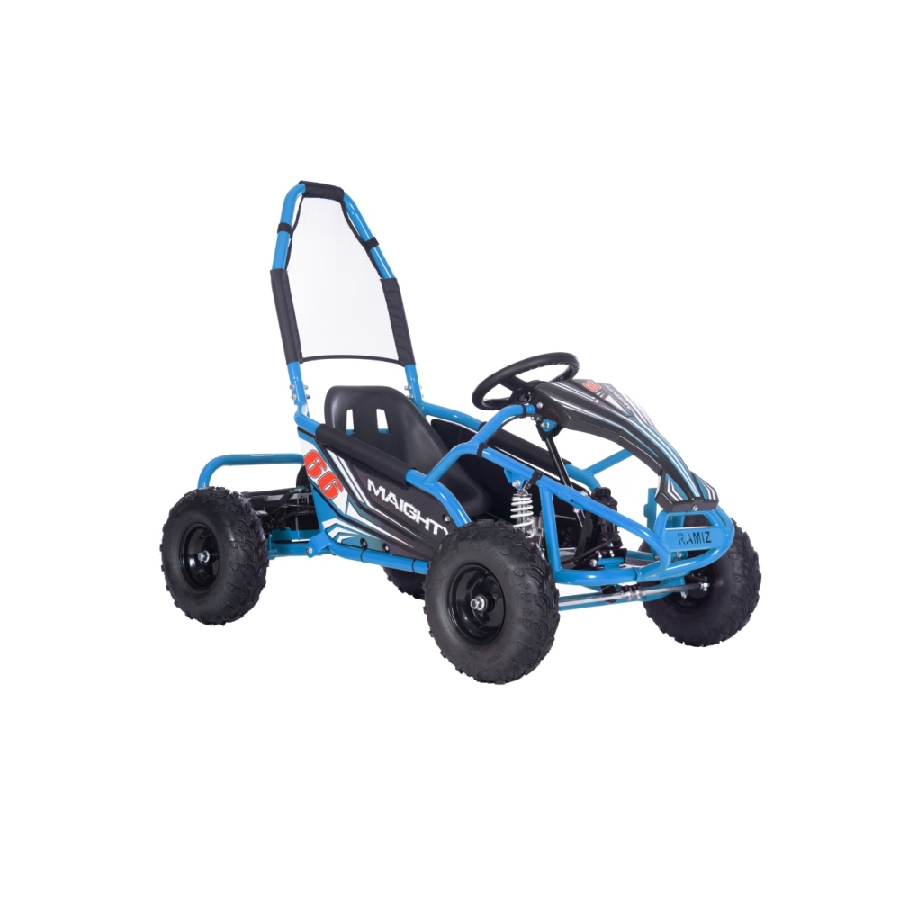 Elektrinis kartingas MAIGHTY, Blue-Elektromobiliai vaikams, Kartingai vaikams-e-vaikas