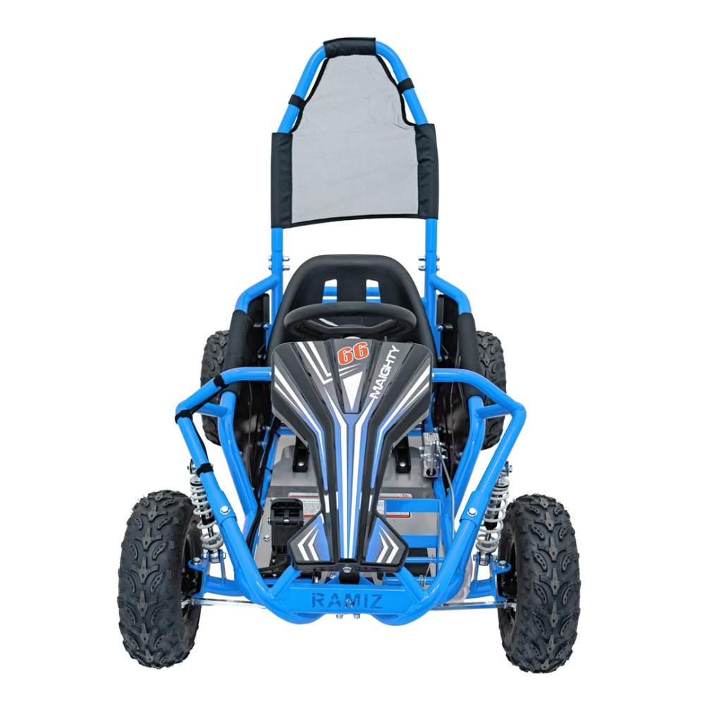 Elektrinis kartingas MAIGHTY, Blue-Elektromobiliai vaikams, Kartingai vaikams-e-vaikas