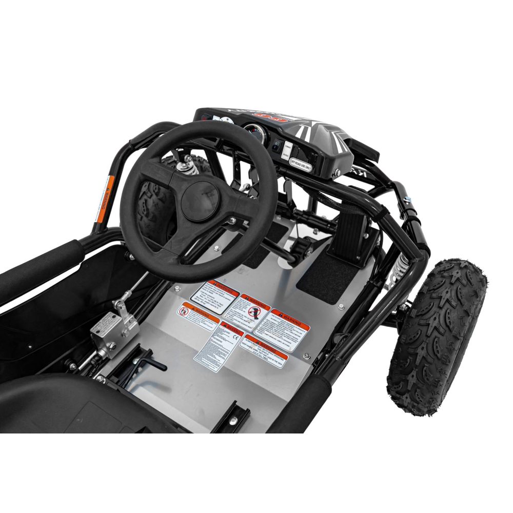 Pojazd Gokart Elektryczny MAIGHTY Czarny