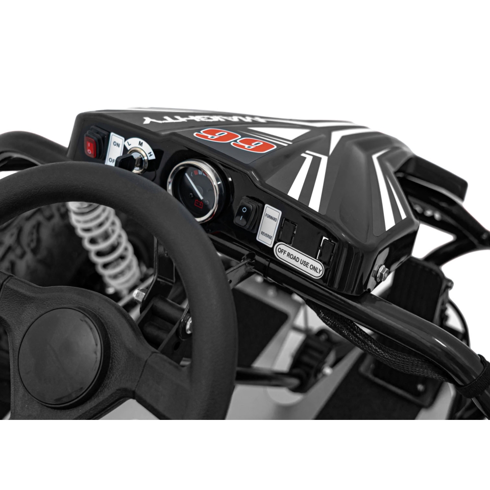 Pojazd Gokart Elektryczny MAIGHTY Czarny
