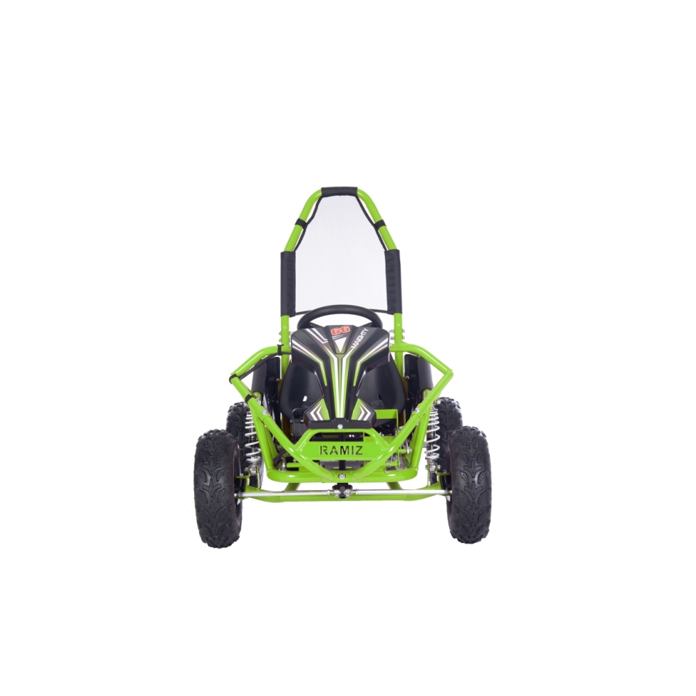 Elektrinis kartingas MAIGHTY, Green-Elektromobiliai vaikams, Kartingai vaikams-e-vaikas