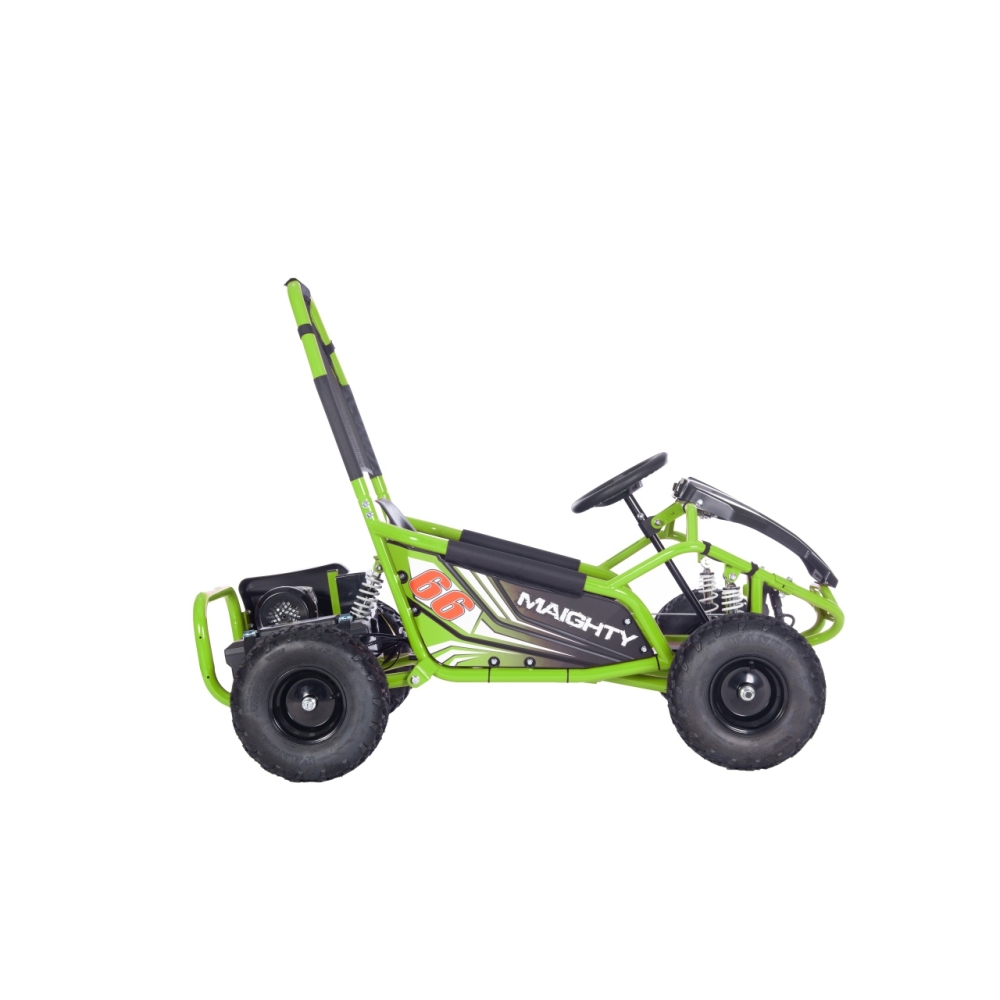 Elektrinis kartingas MAIGHTY, Green-Elektromobiliai vaikams, Kartingai vaikams-e-vaikas