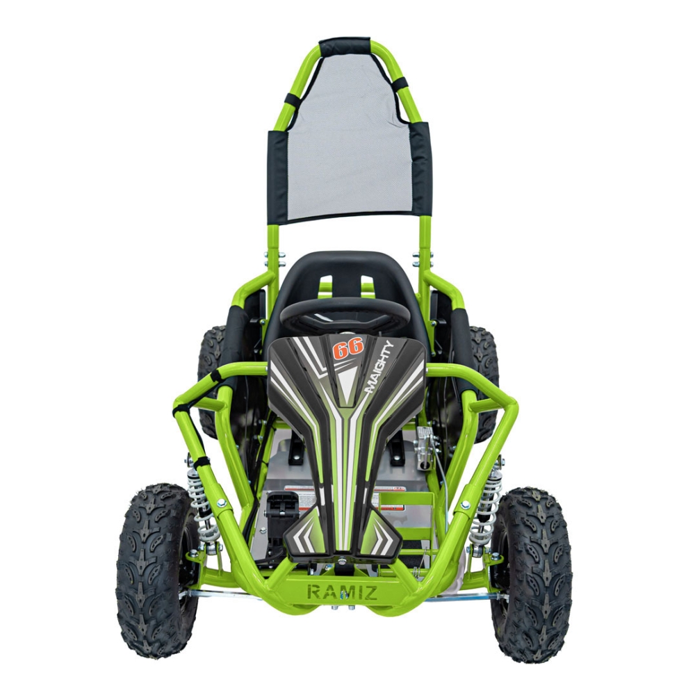 Elektrinis kartingas MAIGHTY, Green-Elektromobiliai vaikams, Kartingai vaikams-e-vaikas