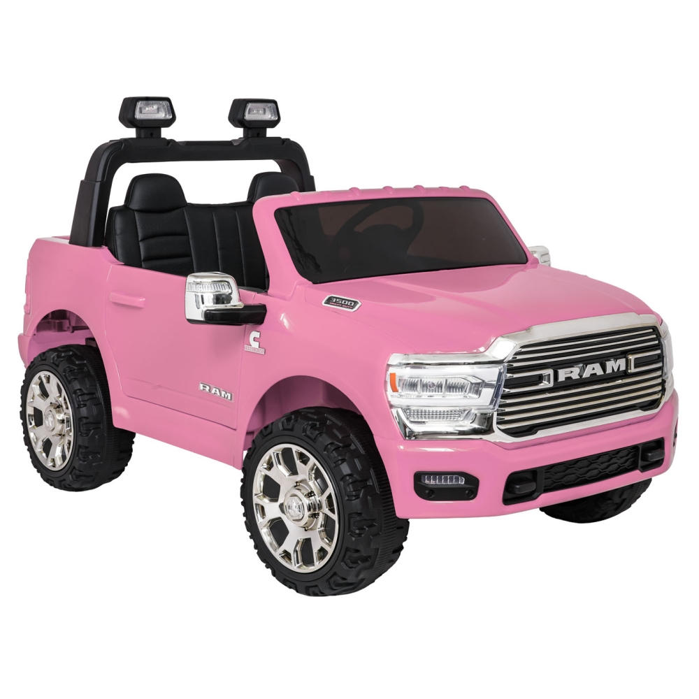 Elektromobilis RAM 3500, Pink-Elektromobiliai vaikams, Visureigiai-e-vaikas
