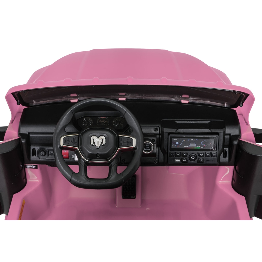 Elektromobilis RAM 3500, Pink-Elektromobiliai vaikams, Visureigiai-e-vaikas