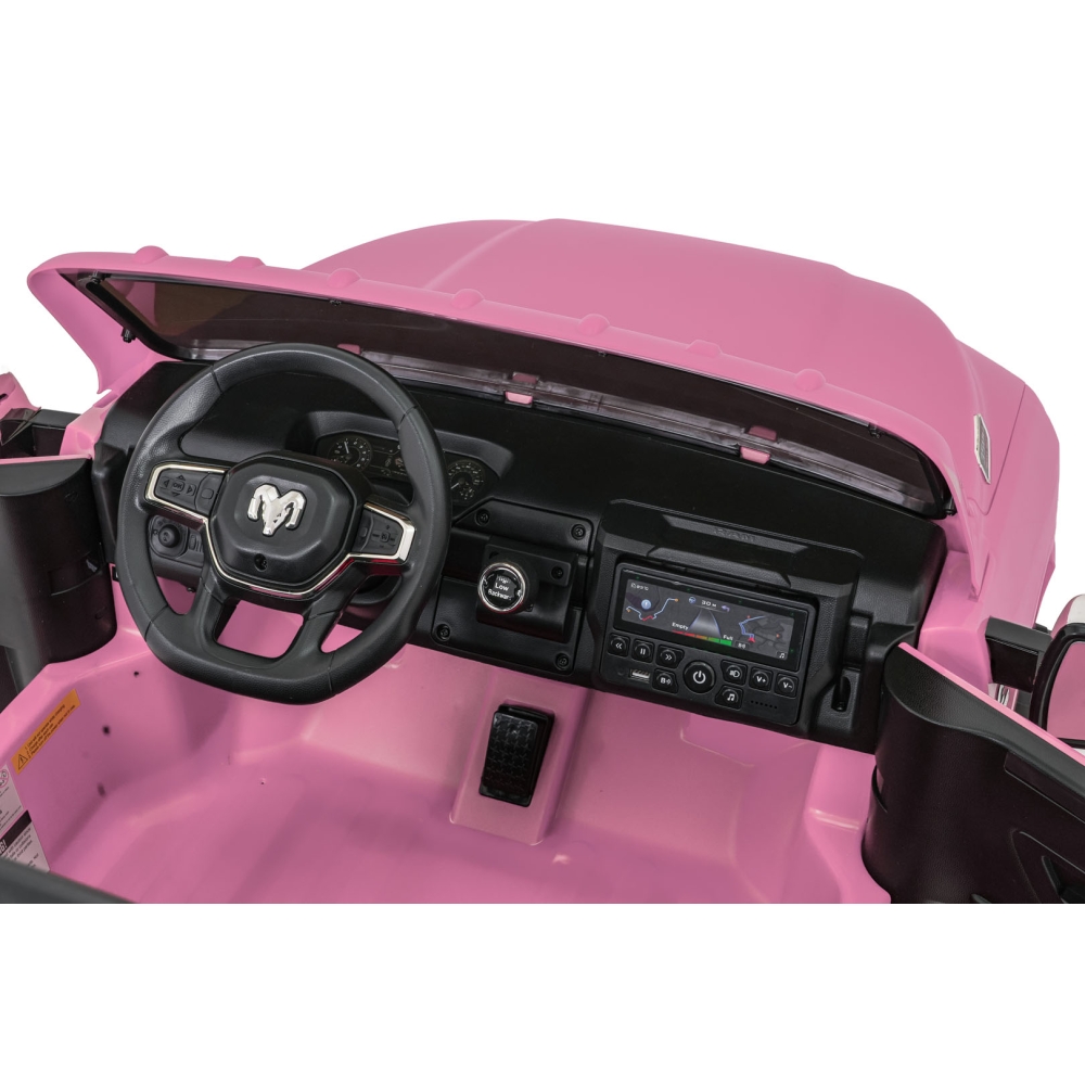 Elektromobilis RAM 3500, Pink-Elektromobiliai vaikams, Visureigiai-e-vaikas