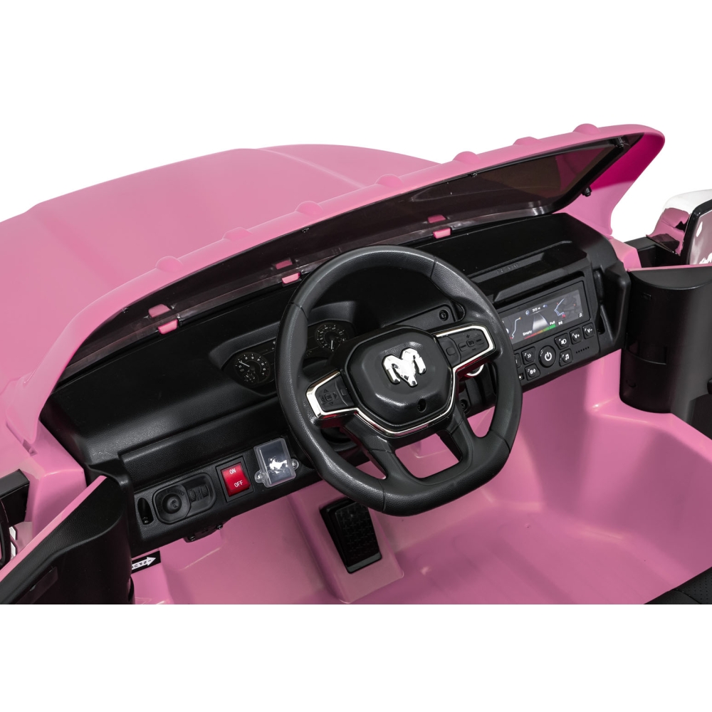 Elektromobilis RAM 3500, Pink-Elektromobiliai vaikams, Visureigiai-e-vaikas