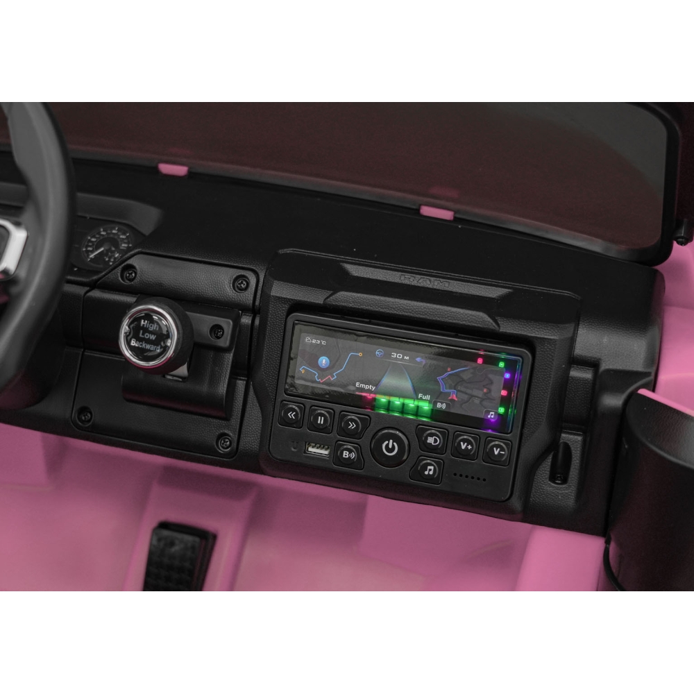 Elektromobilis RAM 3500, Pink-Elektromobiliai vaikams, Visureigiai-e-vaikas