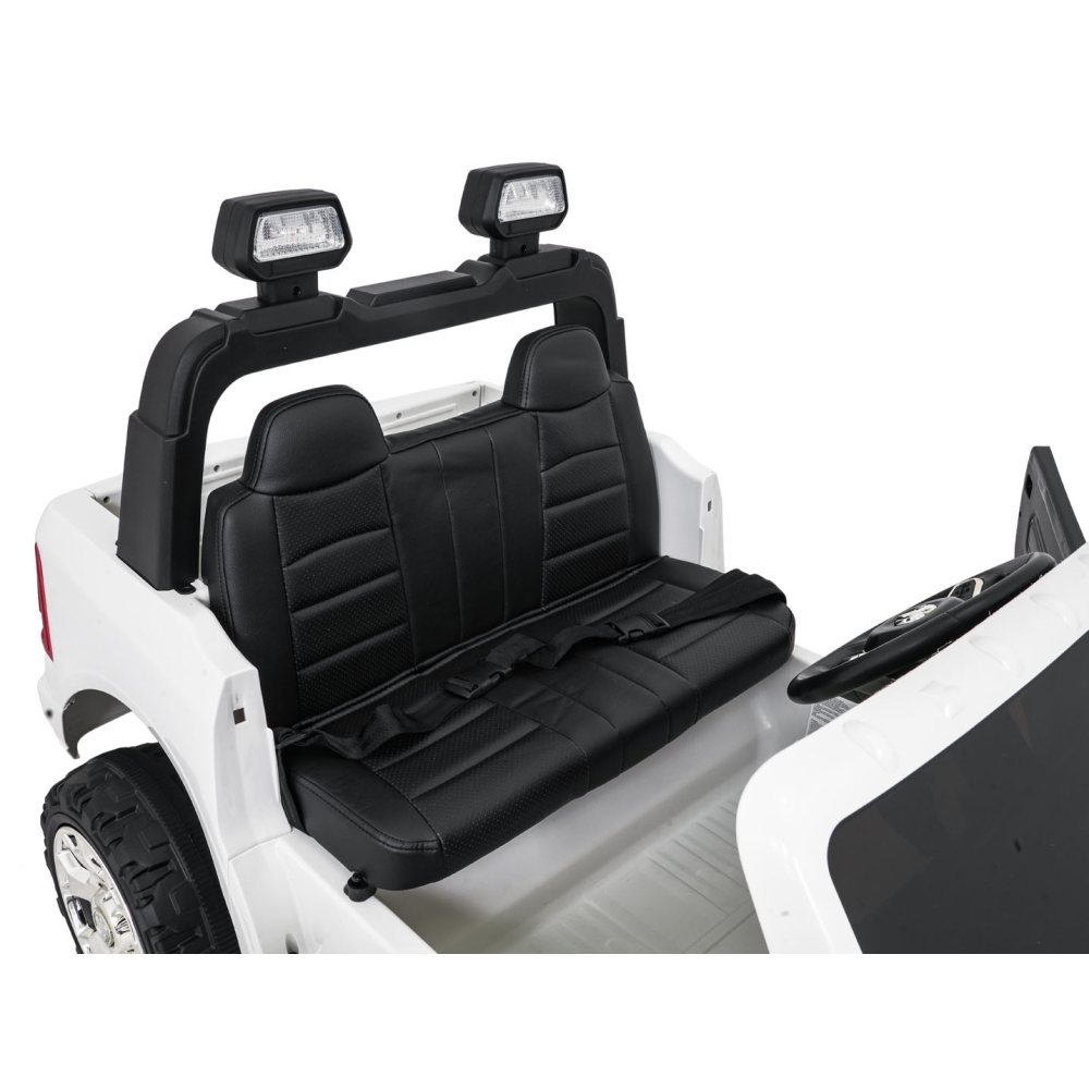 Elektromobilis RAM 3500, White-Elektromobiliai vaikams, Visureigiai-e-vaikas