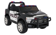 Elektromobilis RAM 3500 Policija, Black-Elektromobiliai vaikams, Visureigiai-e-vaikas