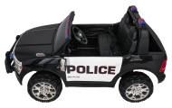 Elektromobilis RAM 3500 Policija, Black-Elektromobiliai vaikams, Visureigiai-e-vaikas