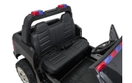 Elektromobilis RAM 3500 Policija, Black-Elektromobiliai vaikams, Visureigiai-e-vaikas