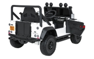 Elektromobilis Land Rover Defender 110 SVX Concept, White-Elektromobiliai vaikams, Visureigiai-e-vaikas