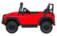 Elektromobilis Land Rover Defender 110 SVX Concept, Red-Elektromobiliai vaikams, Visureigiai-e-vaikas
