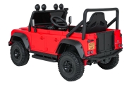 Elektromobilis Land Rover Defender 110 SVX Concept, Red-Elektromobiliai vaikams, Visureigiai-e-vaikas