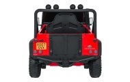 Elektromobilis Land Rover Defender 110 SVX Concept, Red-Elektromobiliai vaikams, Visureigiai-e-vaikas