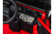 Elektromobilis Land Rover Defender 110 SVX Concept, Red-Elektromobiliai vaikams, Visureigiai-e-vaikas