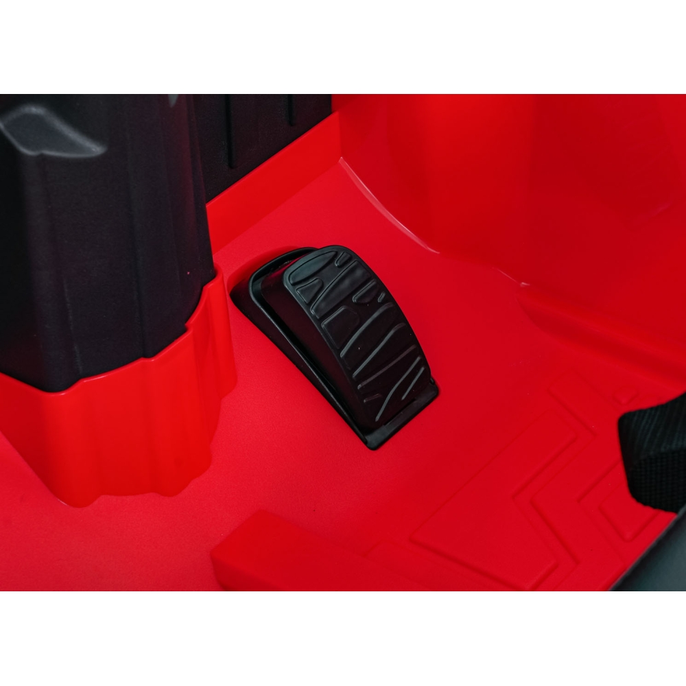 Elektromobilis Land Rover Defender 110 SVX Concept, Red-Elektromobiliai vaikams, Visureigiai-e-vaikas