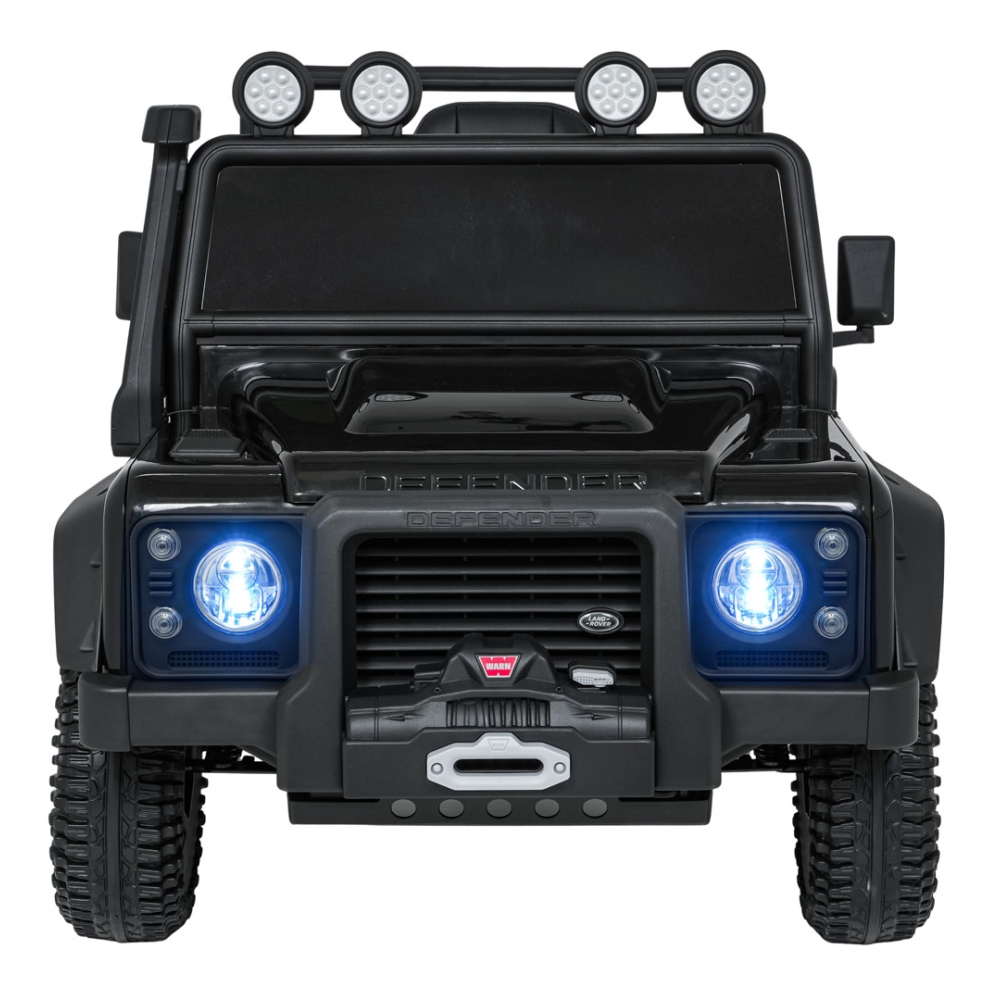 Elektromobilis Land Rover Defender 110 SVX Concept, Black-Elektromobiliai vaikams, Visureigiai-e-vaikas