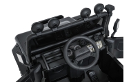 Elektromobilis Land Rover Defender 110 SVX Concept, Black-Elektromobiliai vaikams, Visureigiai-e-vaikas
