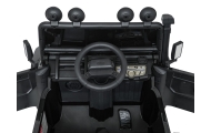 Elektromobilis Land Rover Defender 110 SVX Concept, Black-Elektromobiliai vaikams, Visureigiai-e-vaikas