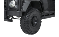 Elektromobilis Land Rover Defender 110 SVX Concept, Black-Elektromobiliai vaikams, Visureigiai-e-vaikas