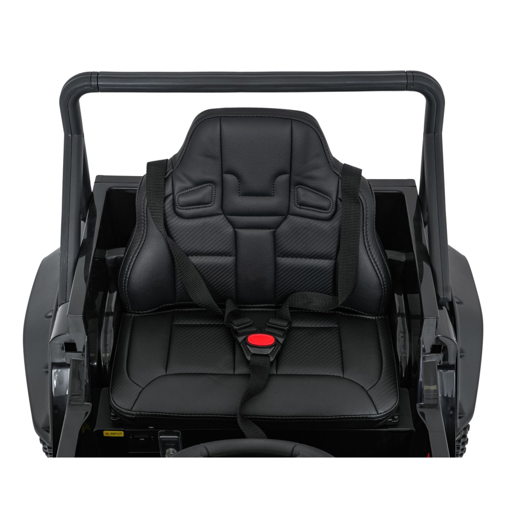 Elektromobilis Land Rover Defender 110 SVX Concept, Black-Elektromobiliai vaikams, Visureigiai-e-vaikas