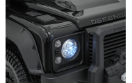 Elektromobilis Land Rover Defender 110 SVX Concept, Black-Elektromobiliai vaikams, Visureigiai-e-vaikas