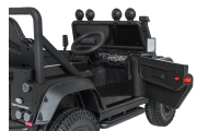 Elektromobilis Land Rover Defender 110 SVX Concept, Black-Elektromobiliai vaikams, Visureigiai-e-vaikas