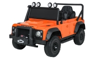 Elektromobilis Land Rover Defender 110 SVX Concept, Orange-Elektromobiliai vaikams, Visureigiai-e-vaikas