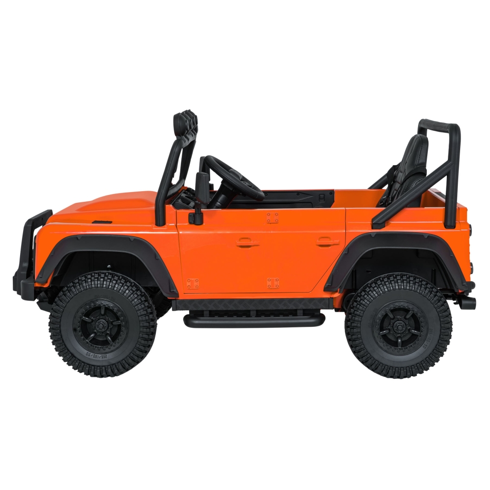 Elektromobilis Land Rover Defender 110 SVX Concept, Orange-Elektromobiliai vaikams, Visureigiai-e-vaikas