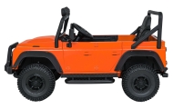 Elektromobilis Land Rover Defender 110 SVX Concept, Orange-Elektromobiliai vaikams, Visureigiai-e-vaikas