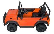 Elektromobilis Land Rover Defender 110 SVX Concept, Orange-Elektromobiliai vaikams, Visureigiai-e-vaikas
