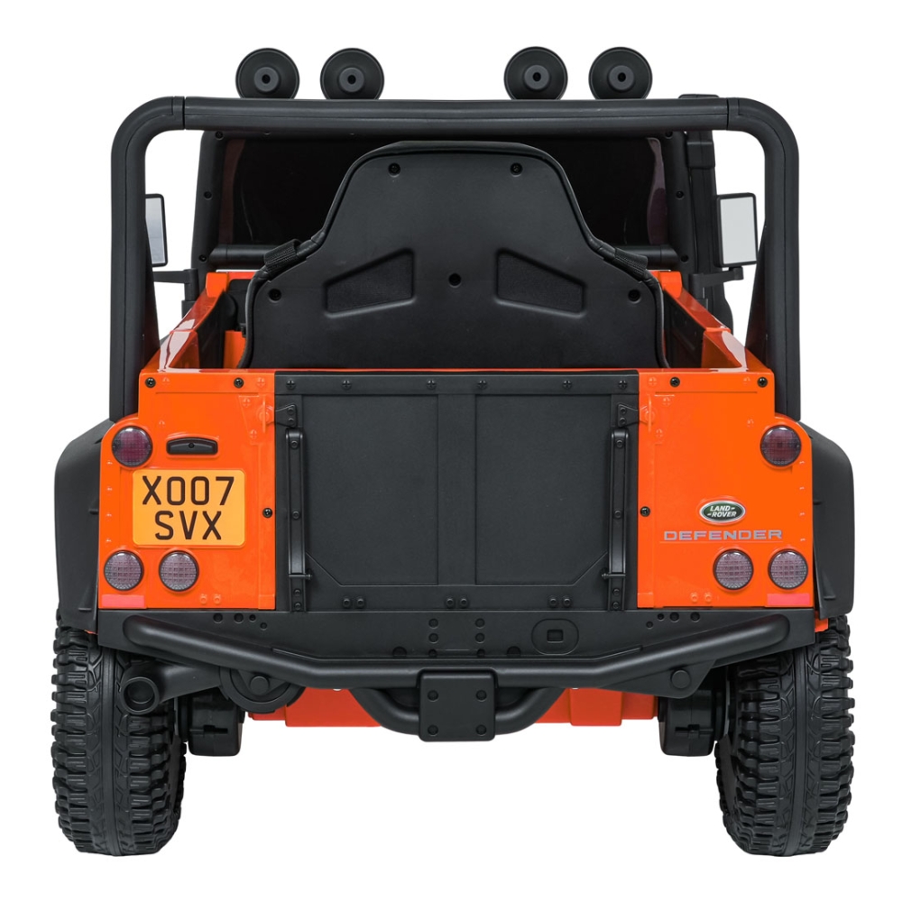 Elektromobilis Land Rover Defender 110 SVX Concept, Orange-Elektromobiliai vaikams, Visureigiai-e-vaikas