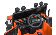 Elektromobilis Land Rover Defender 110 SVX Concept, Orange-Elektromobiliai vaikams, Visureigiai-e-vaikas