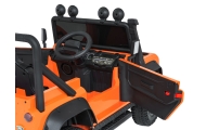Elektromobilis Land Rover Defender 110 SVX Concept, Orange-Elektromobiliai vaikams, Visureigiai-e-vaikas