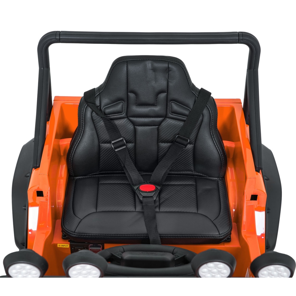 Elektromobilis Land Rover Defender 110 SVX Concept, Orange-Elektromobiliai vaikams, Visureigiai-e-vaikas