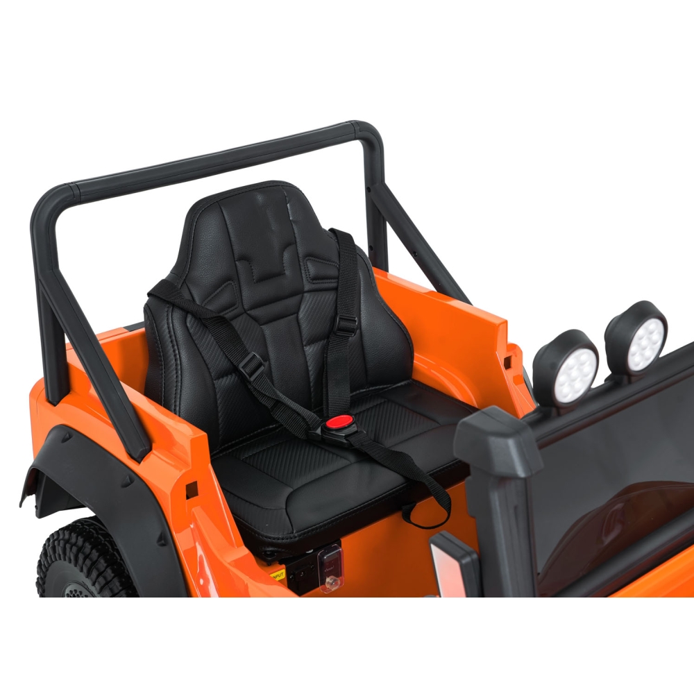 Elektromobilis Land Rover Defender 110 SVX Concept, Orange-Elektromobiliai vaikams, Visureigiai-e-vaikas