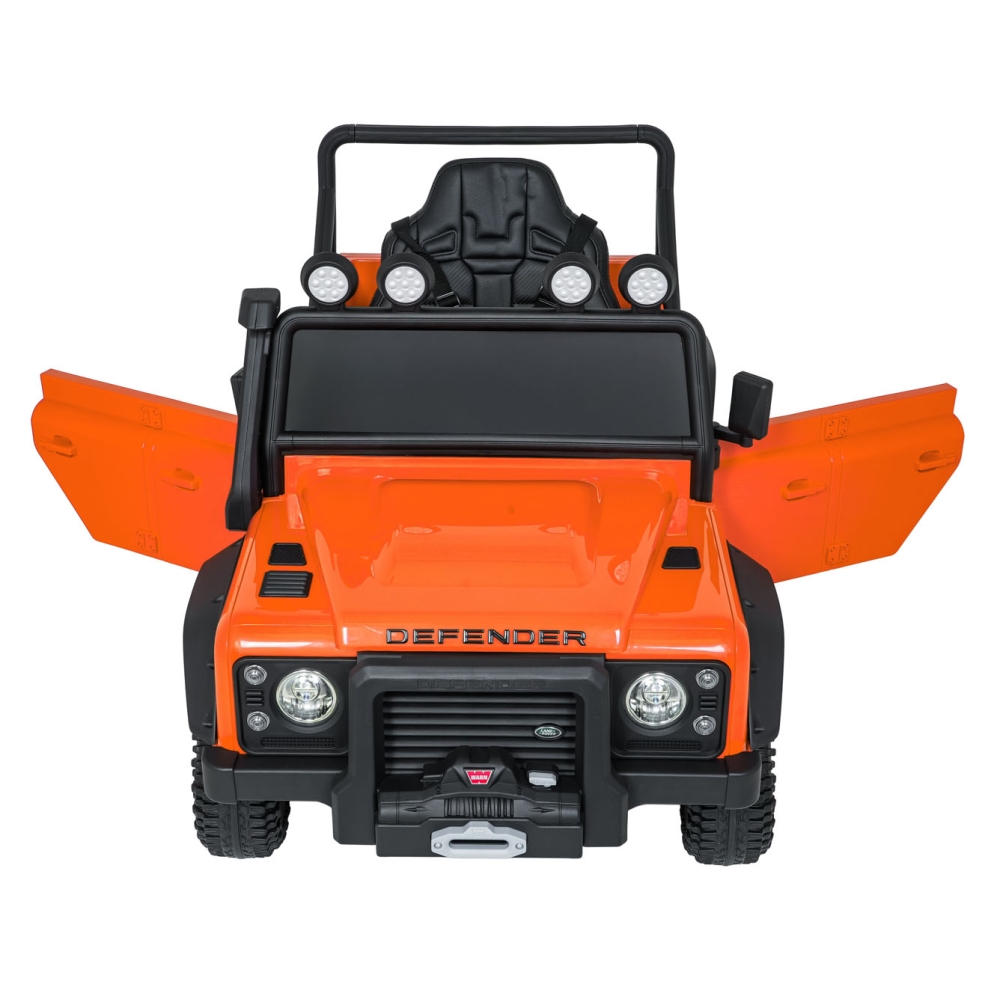 Elektromobilis Land Rover Defender 110 SVX Concept, Orange-Elektromobiliai vaikams, Visureigiai-e-vaikas