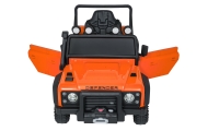 Elektromobilis Land Rover Defender 110 SVX Concept, Orange-Elektromobiliai vaikams, Visureigiai-e-vaikas