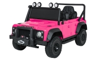 Elektromobilis Land Rover Defender 110 SVX Concept, Pink-Elektromobiliai vaikams, Visureigiai-e-vaikas
