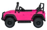 Elektromobilis Land Rover Defender 110 SVX Concept, Pink-Elektromobiliai vaikams, Visureigiai-e-vaikas