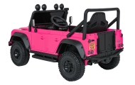 Elektromobilis Land Rover Defender 110 SVX Concept, Pink-Elektromobiliai vaikams, Visureigiai-e-vaikas