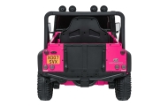 Elektromobilis Land Rover Defender 110 SVX Concept, Pink-Elektromobiliai vaikams, Visureigiai-e-vaikas