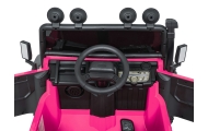 Elektromobilis Land Rover Defender 110 SVX Concept, Pink-Elektromobiliai vaikams, Visureigiai-e-vaikas