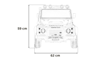 Elektromobilis Land Rover Defender 110 SVX Concept, Pink-Elektromobiliai vaikams, Visureigiai-e-vaikas
